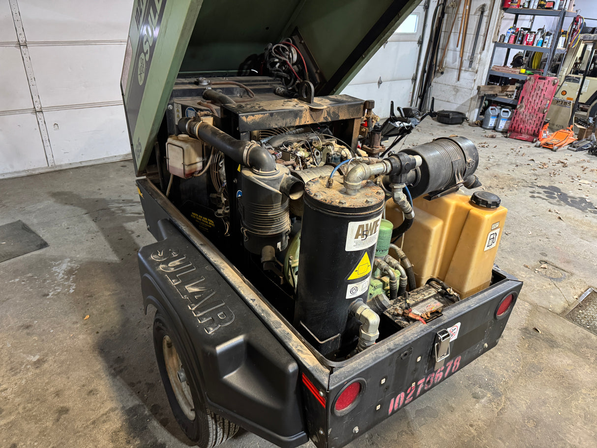 Sullair 185 CFM Portable Air Compressor - USED