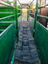 Rubber Alley Mat in use